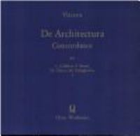 Vitruve, De architectura : concordance : documentation bibliographique, lexicale et grammaticale /