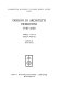 Disegni di architetti Fiorentini, 1540-1640 /