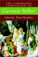 The Cambridge companion to Giovanni Bellini /