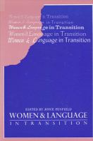 Women and language in transition /