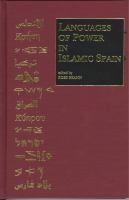 Languages of power in Islamic Spain /