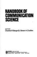 Handbook of communication science /