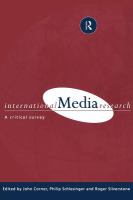 International media research : a critical survey /