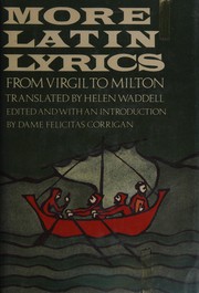 More Latin lyrics, from Virgil to Milton /