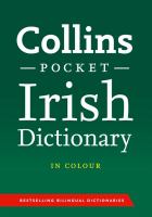 Collins pocket Irish dictionary.