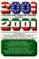 2001 Italian and English idioms = 2001 espressioni idiomatiche italiane e inglesi /
