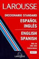 Larousse diccionario español-inglés, inglés-español.