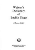 Webster's dictionary of English usage.