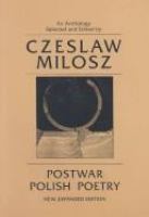 Postwar Polish poetry : an anthology /