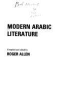 Modern Arabic literature /