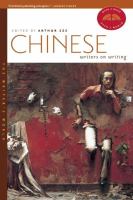 Chinese writers on writing /