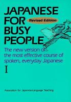 Japanese for busy people /