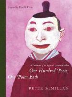 One hundred poets, one poem each : a translation of the Ogura Hyakunin Isshu /