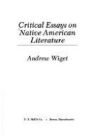 Critical essays on Native American literature /