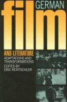 German film & literature : adaptations and transformations /