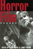 The horror film reader /