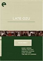 Late Ozu.