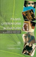 Films, literature, and culture : Deepa Mehta's elements trilogy /