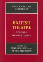 The Cambridge history of British theatre.