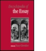 Encyclopedia of the essay /