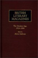 British literary magazines /