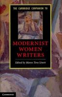 The Cambridge companion to modernist women writers /