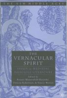 The vernacular spirit : essays on medieval religious literature /