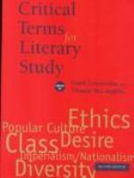 Critical terms for literary study /