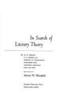 In search of literary theory /