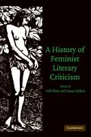 A history of feminist literary criticism /