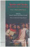 Sparks and seeds : medieval literature and its afterlife : essays in honor of John Freccero /