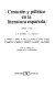 Creación y público en la literatura española. /