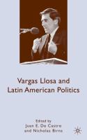 Vargas Llosa and Latin American politics /