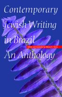 Contemporary Jewish writing in Brazil : an anthology /