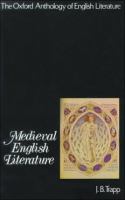 Medieval English literature /