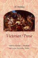 Victorian prose an anthology /