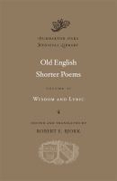 Old English shorter poems.