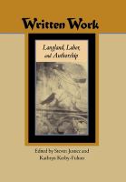 Written work : Langland, labor, and authorship /