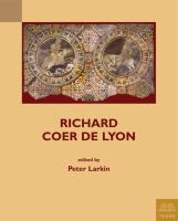 Richard Coer de Lyon /