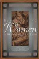 Representing women in Renaissance England /