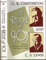 The Riddle of joy : G.K. Chesterton and C.S. Lewis /