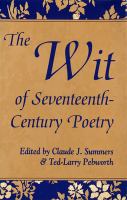 The wit of seventeenth-century poetry /