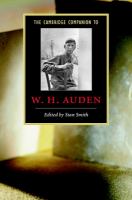 The Cambridge companion to W.H. Auden /