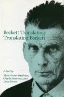 Beckett translating/translating Beckett /