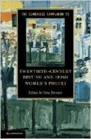 The Cambridge companion to twentieth-century British and Irish women's poetry /