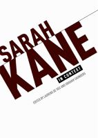 Sarah Kane in context /
