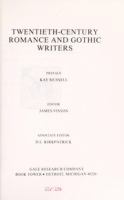 Twentieth-century romance and gothic writers /