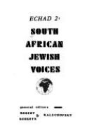 South African Jewish voices /