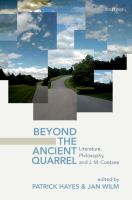 Beyond the ancient quarrel : literature, philosophy, and J. M. Coetzee /