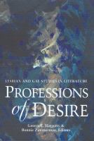 Professions of desire : lesbian and gay studies in literature /